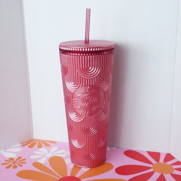 Starbucks rose textured arch 24 oz tumbler - Picture 1 of 1